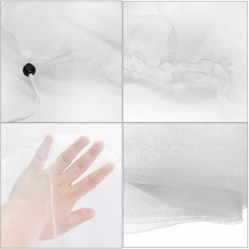 

Куполообразная сетка для защиты растений, 3 шт. - Защита от насекомых и птиц для томатов, огурцов, роз. Быстрая установка.