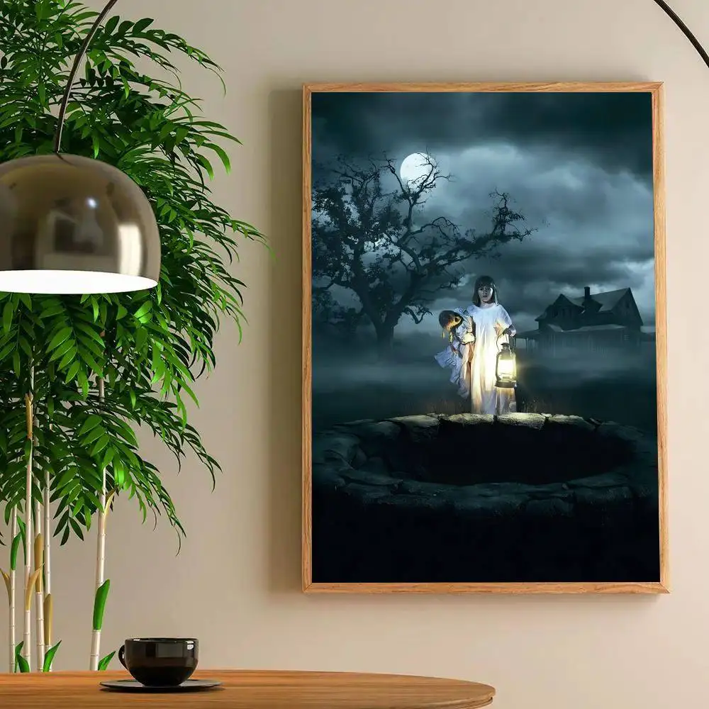 1 قطعة فيلم الرعب C-Conjuring المشارك ذاتية اللصق الفن ورق مقاوم للماء ملصق مقهى بار غرفة جدار ديكور