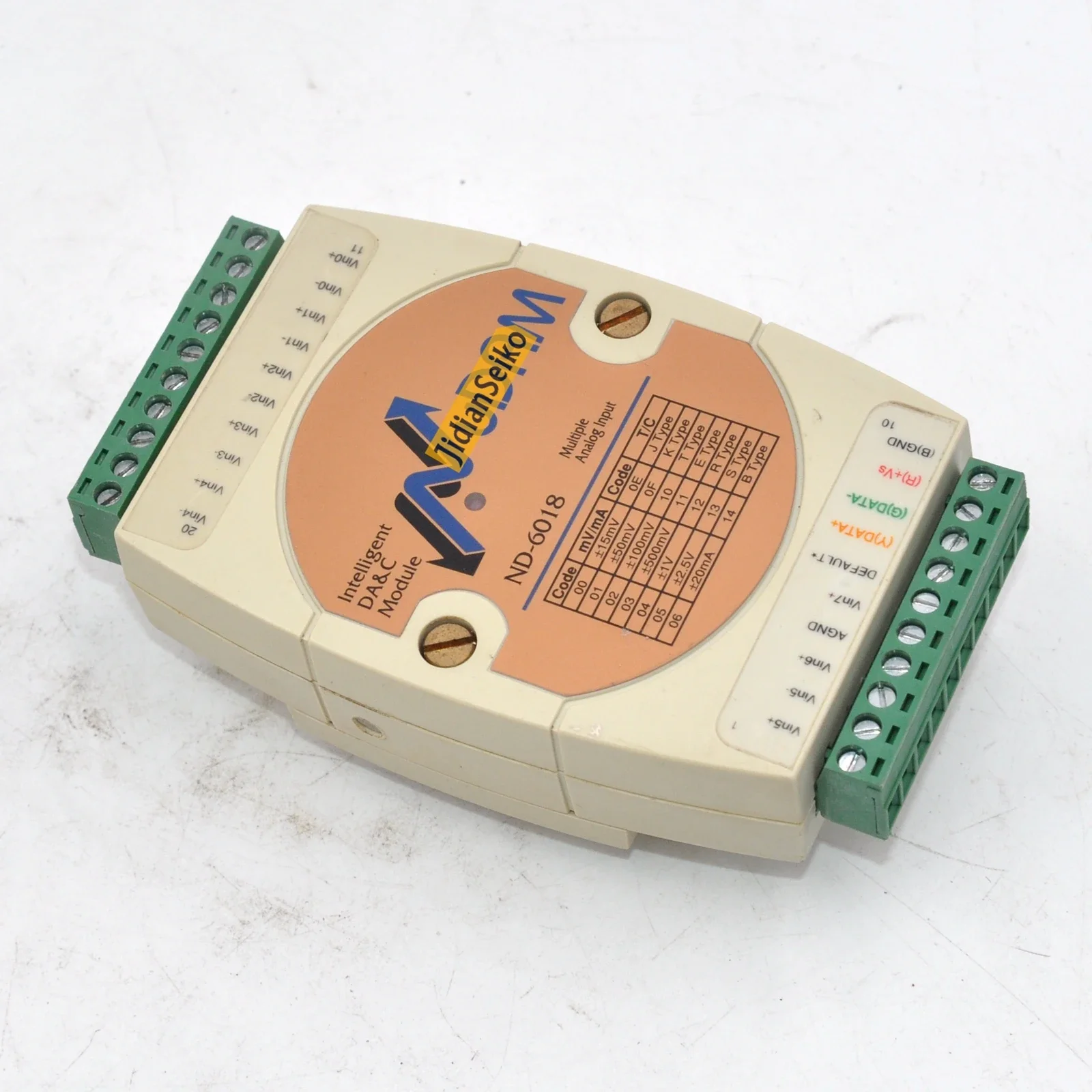 Module d'entrée d'e/s à distance, Module d'entrée de Thermocouple à 8 canaux, ND-6018