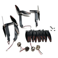 S1S RC Drone Blades Spare Parts LS-S1S Brushless Foldable Quadcopter Replacement Propeller Blade Arms Motor