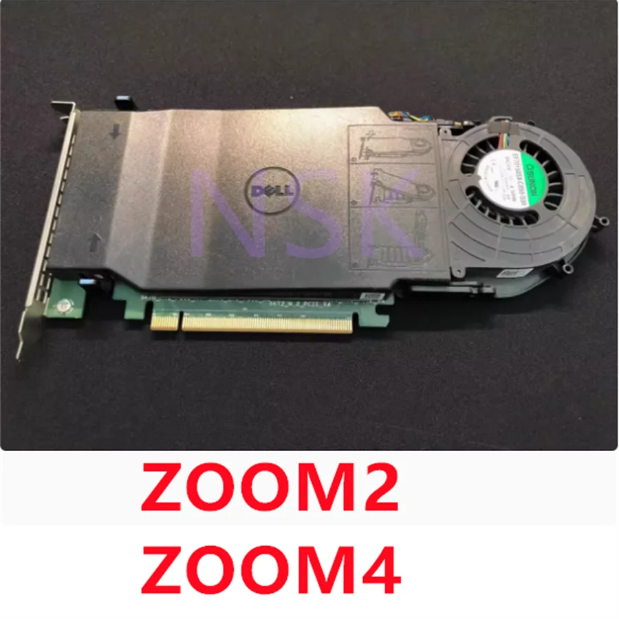 New Original  ZOOM2 ZOOM4 FOR dell R730 R630 13G server M.2 NVME hard drive adapter card SKT2_M2_PCIE_X4