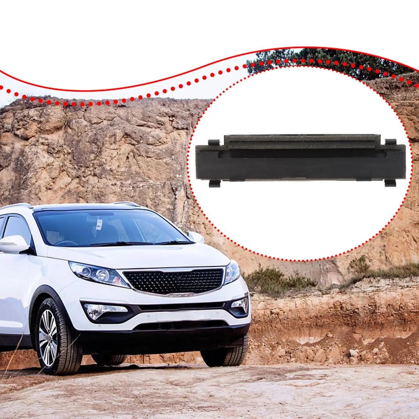 

Аксессуар крышки воздушного фильтра 97129-1U000 Запасной профессиональный ремонт Техническое обслуживание