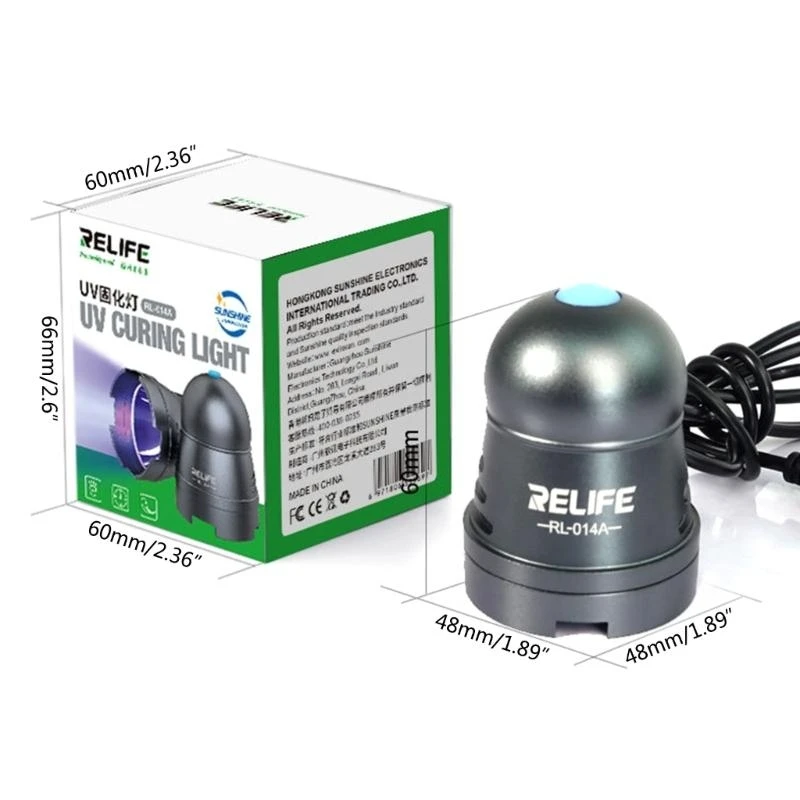مصباح المعالجة بالأشعة فوق البنفسجية Rapid Curing Green Oil Light Phone إصلاح اللوحة الأم