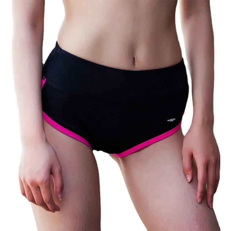 1pcs Summer Women's Casual Yoga Shorts Sports Fitness Workout Stretch Short Pants Female Middle Waist Home Shorts