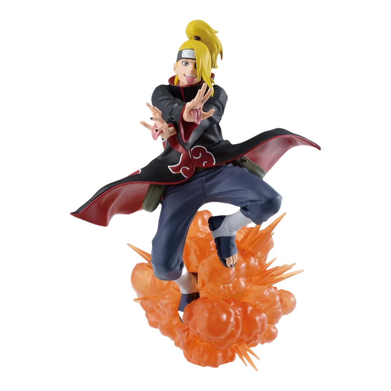 ของแท้ Bandai NARUTO EFFECTREME VIBRATION STARS Akatsuki Deidara HIDAN TOBI KONAN อะนิเมะ Action Figures รุ่นของเล่นของขวัญสําหรับเครื่อง ds