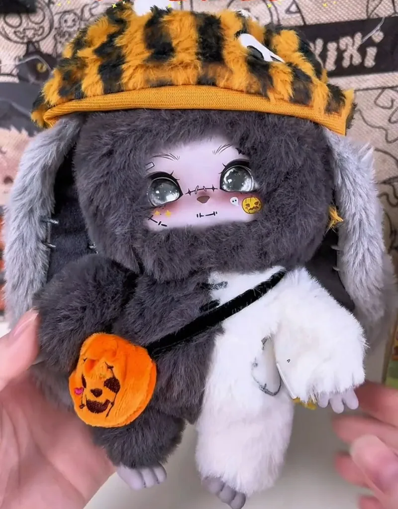 Lokiki Pompoen Schedel Pop Blind Box Laten we samen spelen Pranks Series Mystery Box Action Figure Groothandel Halloween Geschenken Meisjes