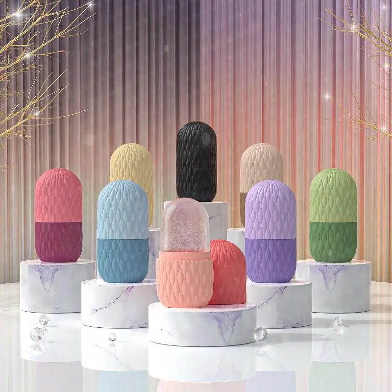 1Pcs Reusable Silicone Face Massage Eye Facial Beauty Skin Care Tools Ice Face Roller Apply Ice Shrink Pores Anti Wrinkle