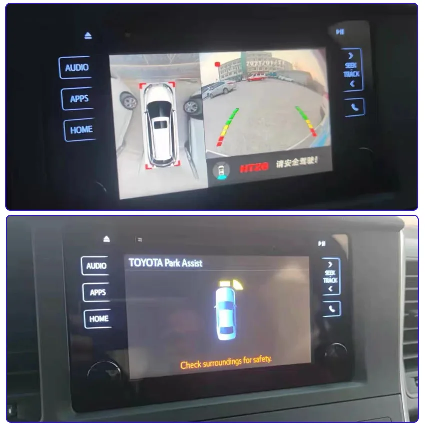 New! Original Sensors Car Parking Sensor Assistance Backup Radar Buzzer System For Toyota Land Cruiser Prado 2015-2025