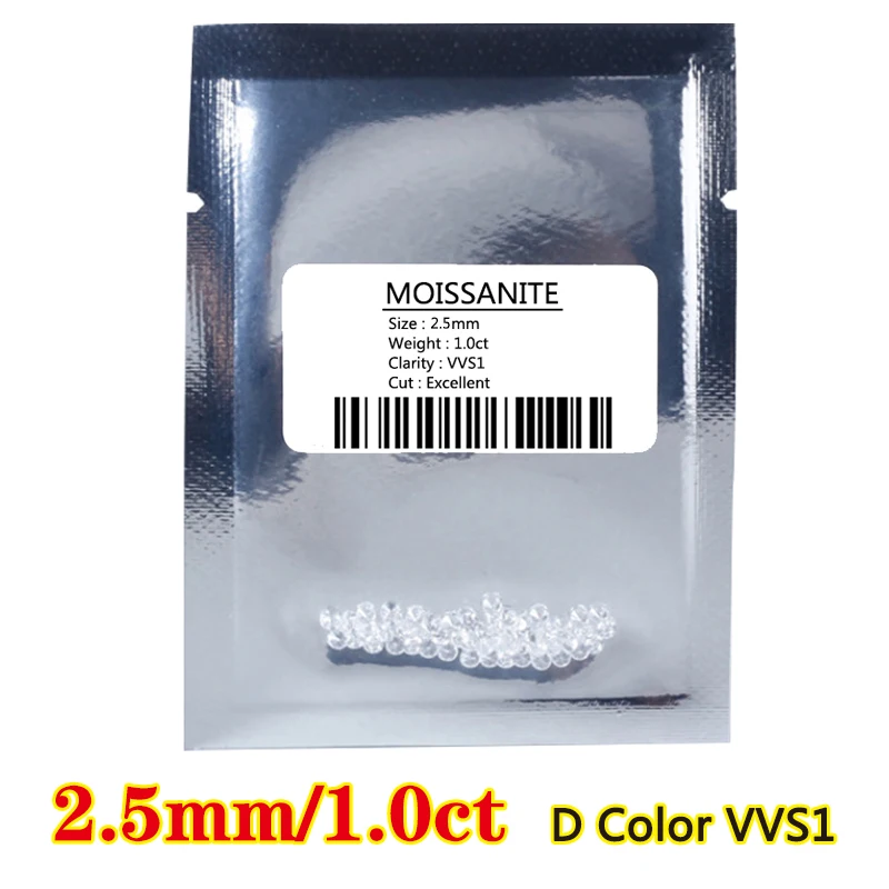 AITERNITY Moissanite Gemstone VVS1 Colorless 4
