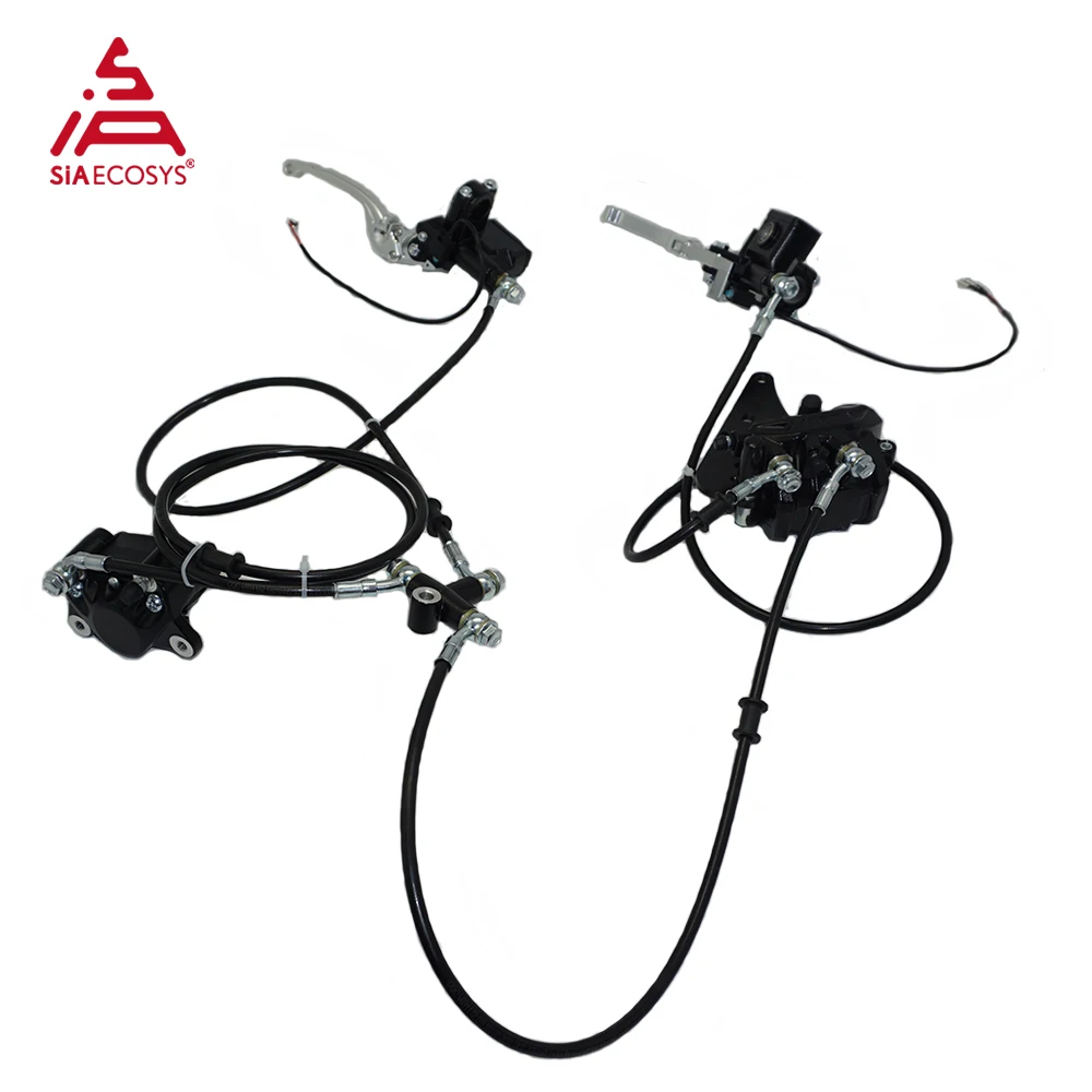 

SiAECOSYS CBS Combination Brake System With 220mm CB 58mm PCD3*80mmRear Disc Brake Plates Suitable For 100-120kph E-Motorcycle