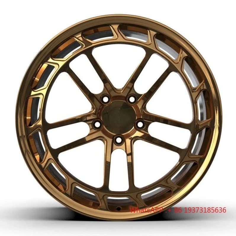 For Passenger Car Wheel Rim Bronze Multi Spoke 18 19 20 21 Inch Alloy Wheel for BMW Car Audi R8 Cadillac CT5 4 3 M4