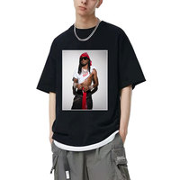 Rapper Playboi Carti Inspired T-shirt Men Women Hip Hop Fashion Oversized T Shirt Male Casual Cotton Vintage T-shirts Streetwear