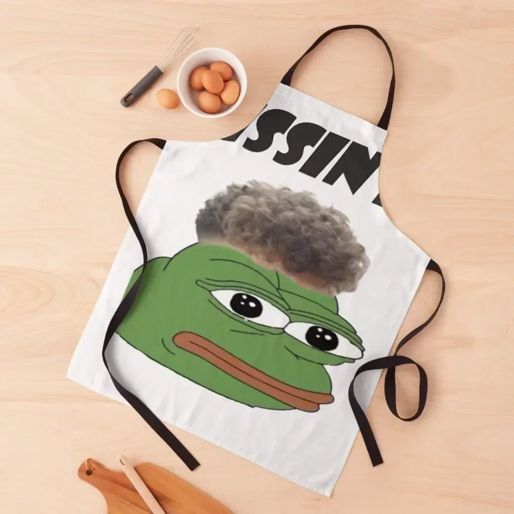 

Bussin Fr Pepe Apron christmas Kitchen kitchen girl Kitchen Kawaii Accessories Apron