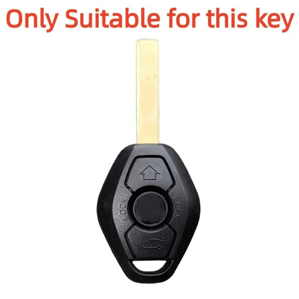 2025 جديد حافظة مفتاح السيارة غطاء شل لسيارات BMW X3 X5 Z3 Z4 3 5 7 سلسلة E38 E39 E46 E83 1998 - 2005 حامي بدون مفتاح فوب الملحقات