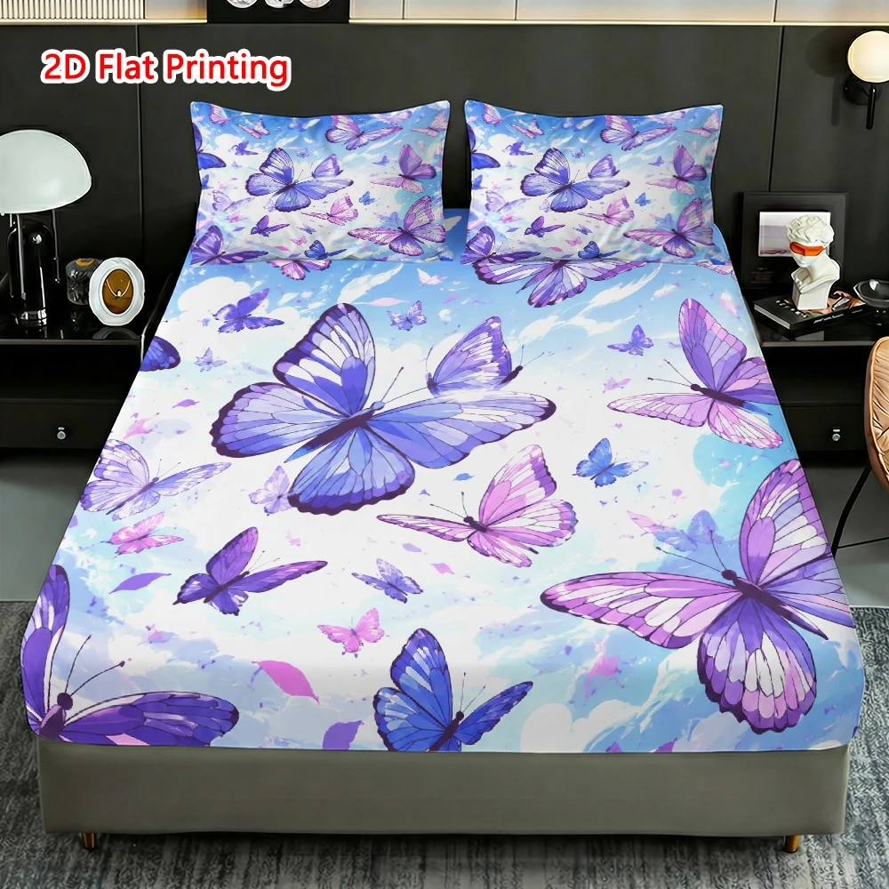 ชุดผ้าปูที่นอนและปลอกหมอนลายพิ - Fitted Sheet Deep บทวิจารณ์และราคา