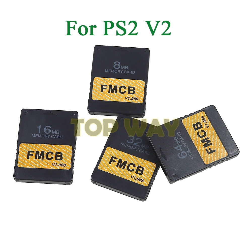 5PCS MCboot V2 V1.953 Memory Card Accessories Game Memory Card For Sony PS2 Playstation 2 FMCB McBoot Free MC Boot V1 V1.953