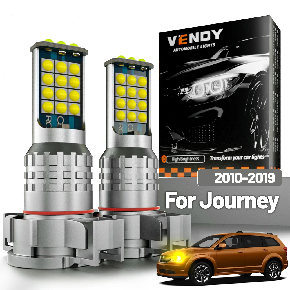 

2 шт. светодиодные противотуманные фары для Dodge Journey 2010-2019 (2011, 2012, 2013, 2014, 2015, 2016, 2017, 2018) с Canbus, аксессуары