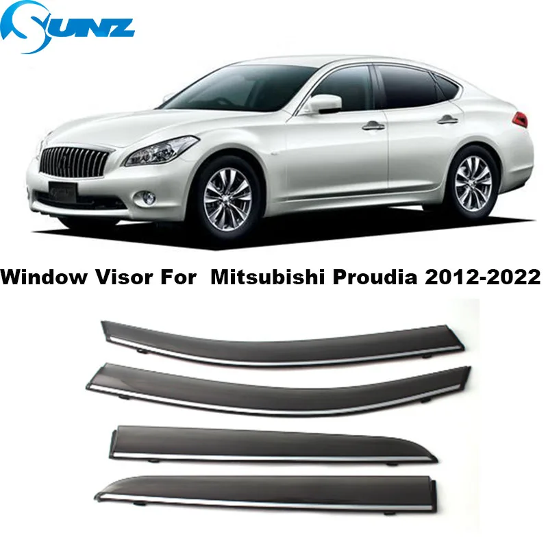 

Side Window Deflector For Mitsubishi Proudia 2012 2013 2014 2015 2016 2017 2018 2019 2020 2021 2022 Window Rain Guard Door Visor