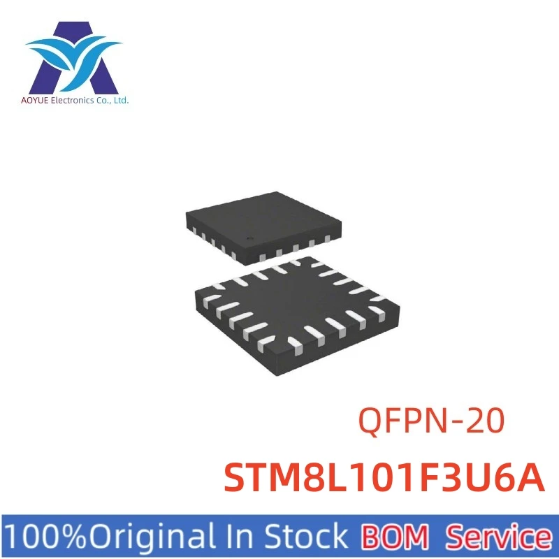 New Original Stock IC Electronic Components STM8L101F3U6A STM8L101F3U6ATR IC MCU One Stop BOM Service