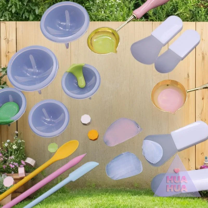 

HUA HUA сургучный штамп скребок ложка силиконовый инструмент для чистки сургучного штампа изготовление перемешивания смешивания чистка цвета DIY свеча