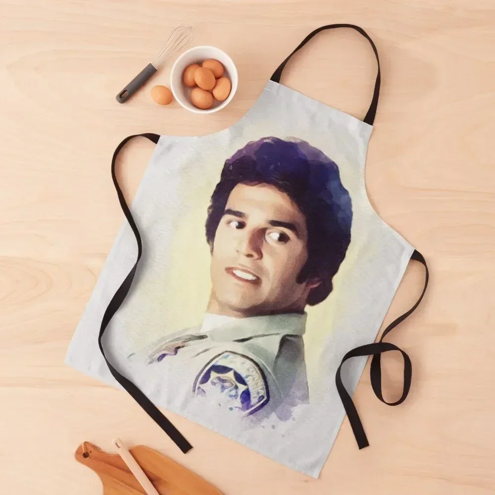 

Eric Estrada, TV Star Apron Kitchen For Man chef costume Apron