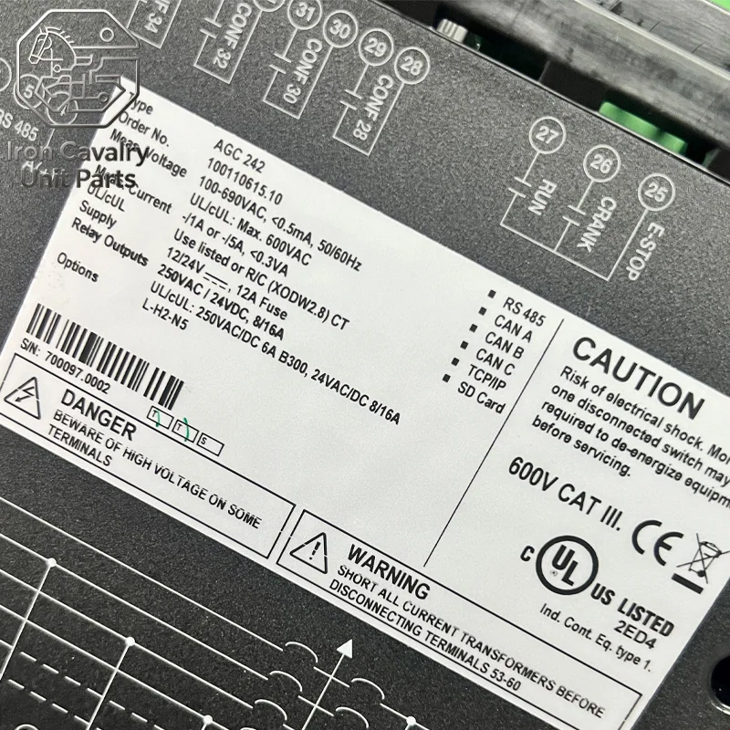 AGC242 DEIF original controller AGC-242 generator set control electronic equipment advanced power management AGC200