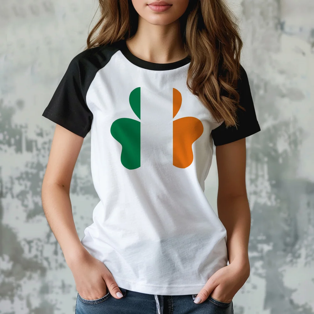 

Ireland tshirt women Y2K comic harajuku top female y2k 2000s clothing