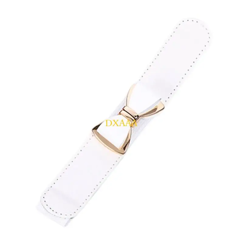 DXAA Devinative Weistband حزام مرنة قابلة للتعديل نساء خرق أنيقة للفساتين معاطف أسفل السترات