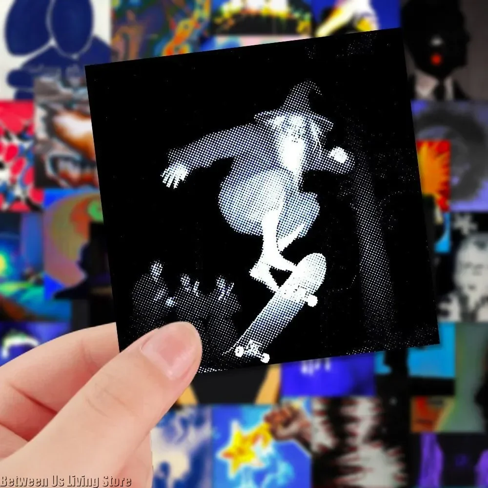 64 قطعة غريبة Dreamcore الخيال العلمي ملصقات الفن لسجل القصاصات غير المرغوب فيه مجلة سكرابوكينغ الكمبيوتر الهاتف التزلج المواد