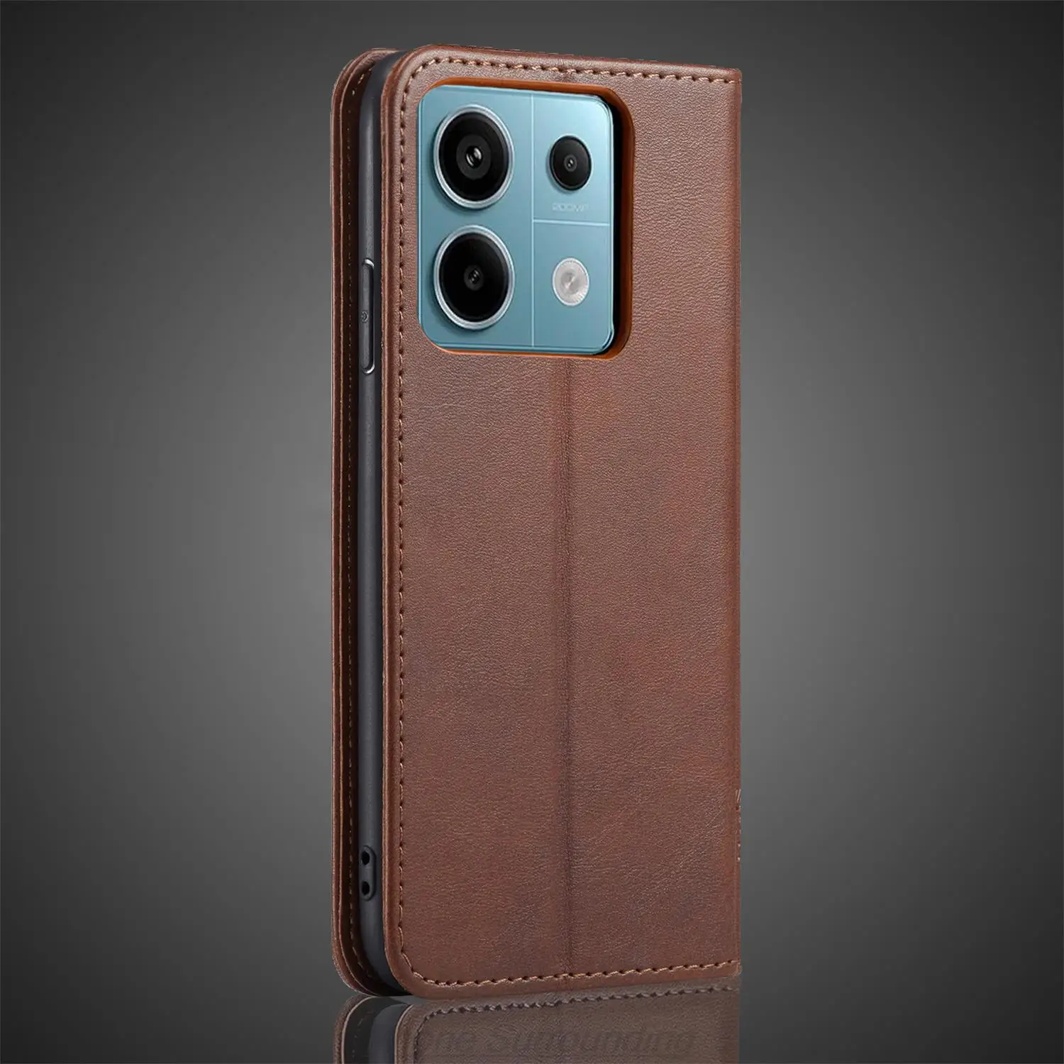 Leather Case for Xiaomi Redmi Note 13 Pro 5G / Redmi Note13 Pro 5G Holster Magnetic Attraction Flip Cover Wallet Fundas Coque