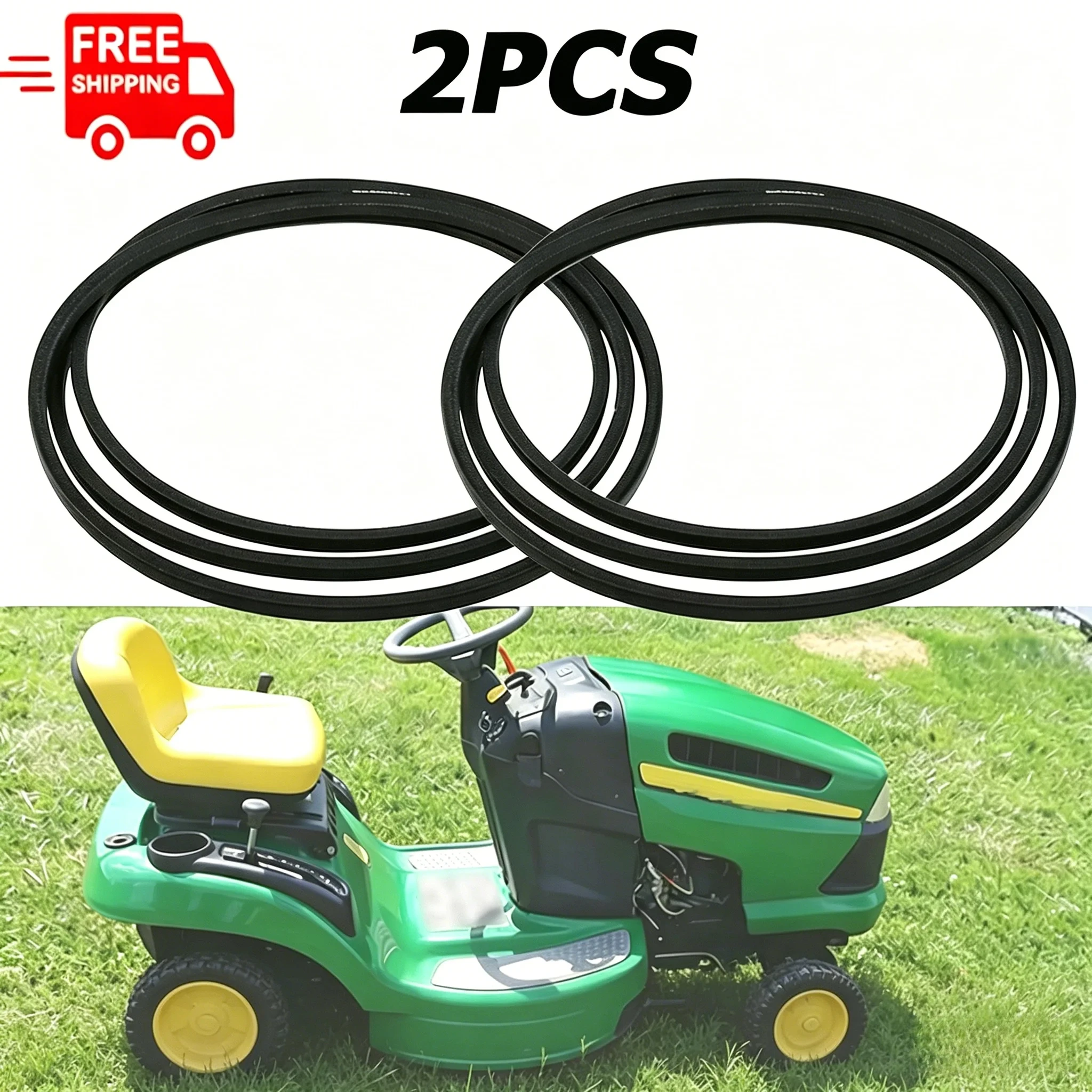 2x Deck Drive Belt For 42