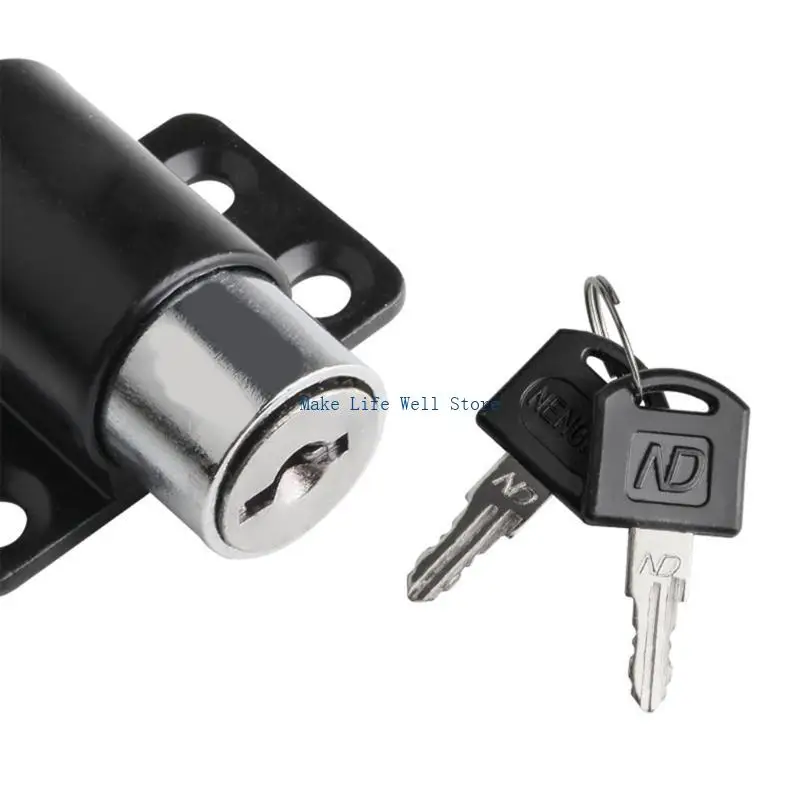  Sliding Door Window Locks With 2 Keys Baby-Child Safety Protections Antitheft Door Window Security Lock Catches Set