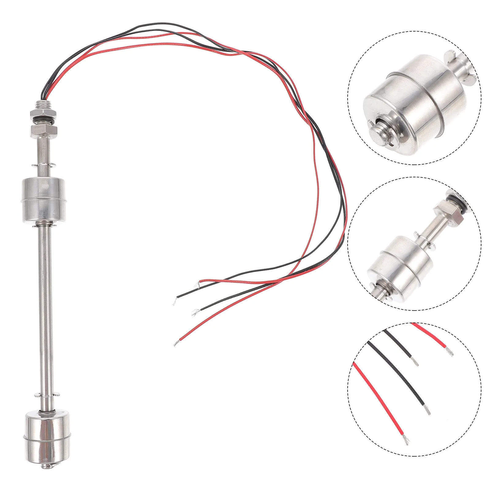 1 pc Stainless Steel Water Level Switch Float For Tank Pool Fountain Aquarium Liquid Level Sensor Controller Tool