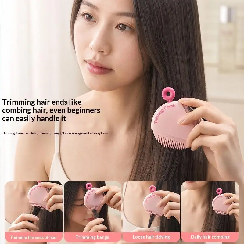 Hot Sale 5 In 1 Hair Cutting Trimmer Combs Manual Bangs Cutter Shaving Remover Thinning Beauty Hair Cut Styling Accessorie