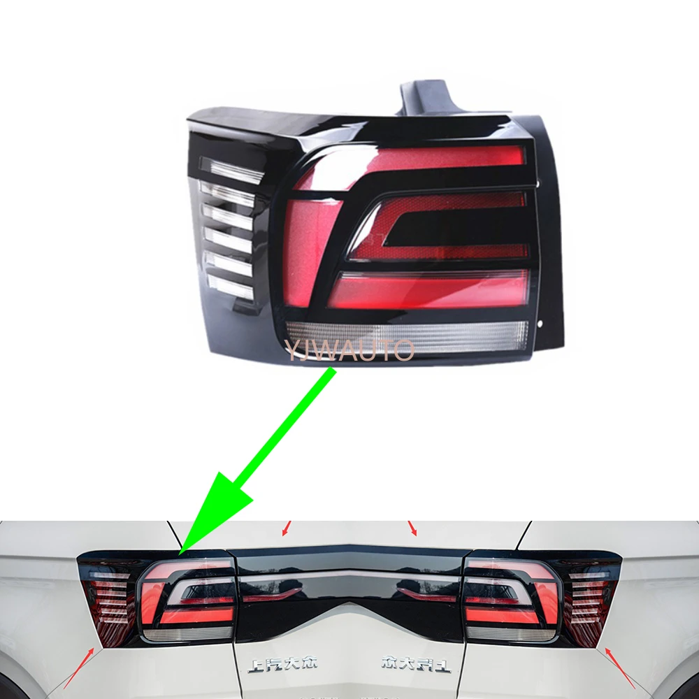 

Задний фонарь в сборе для VW T-Cross 2019 2020 2021: стоп-сигнал, указатель поворота, фонарь заднего хода, противотуманный фонарь