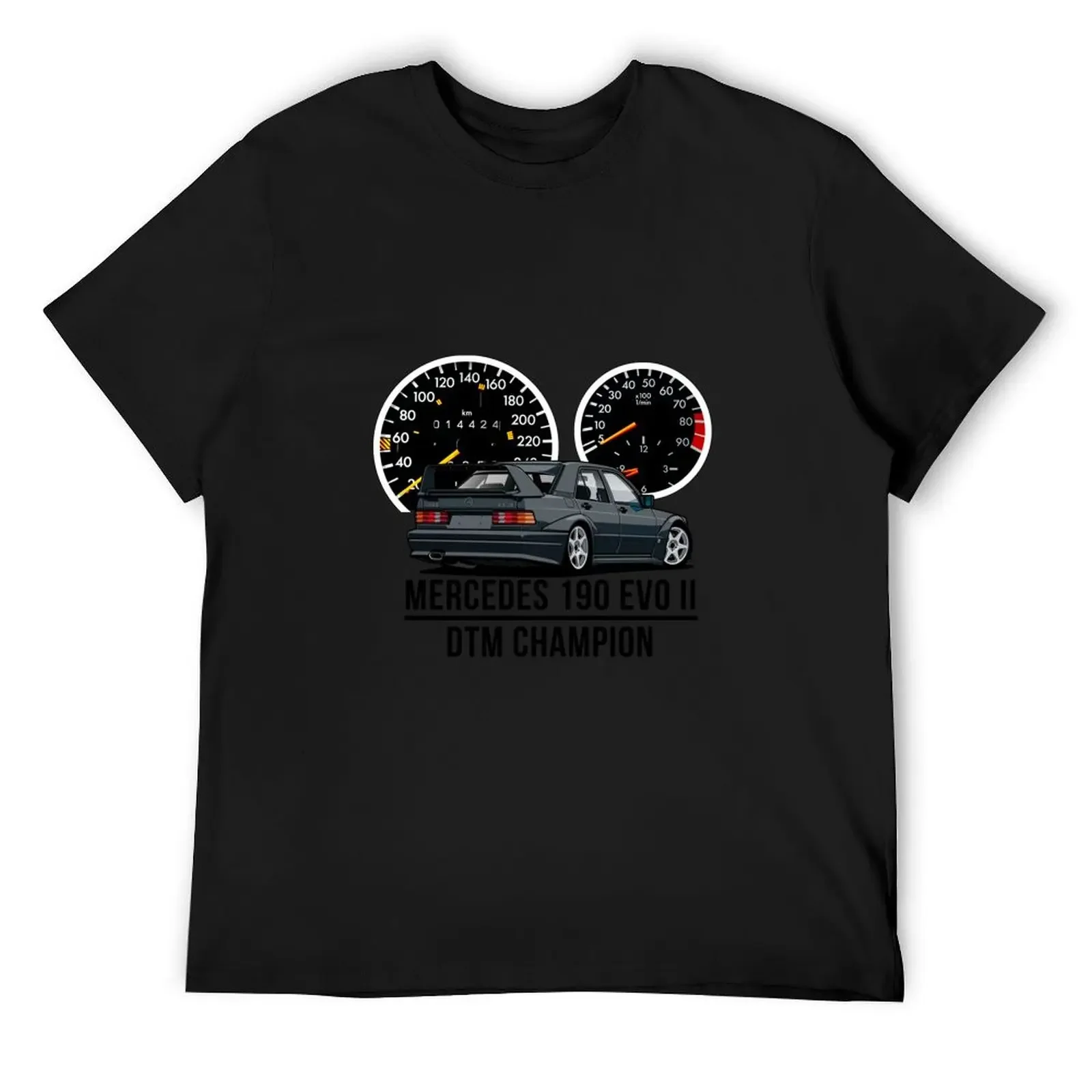 190 evo 2 dtm w/dashboard T-Shirt quick-drying new edition anime figures tops fruit of the loom mens t shirts