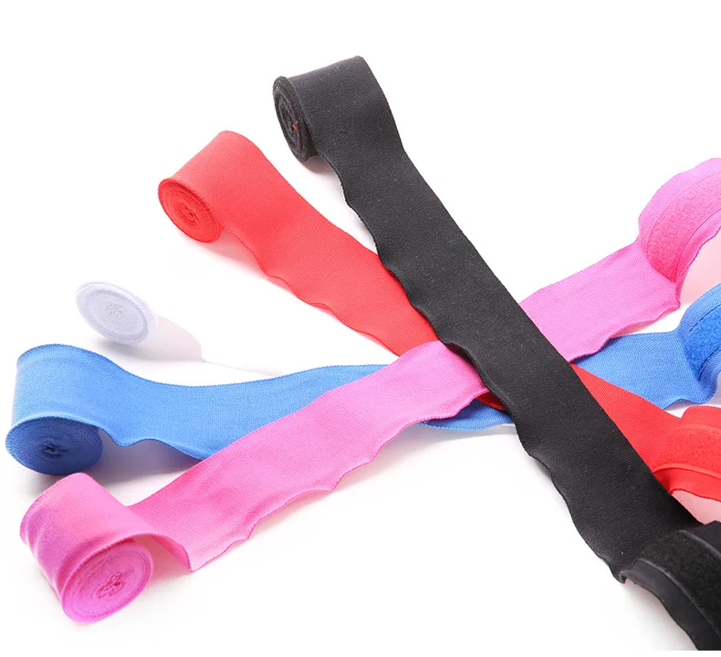 2 Rollen 4,5 m Boxbandage Sportgurt Sanda Kickboxen MMA Handhandschuhe Gürtel Handgelenkbandagen Muay Thai Training Stulpen – Detail 5