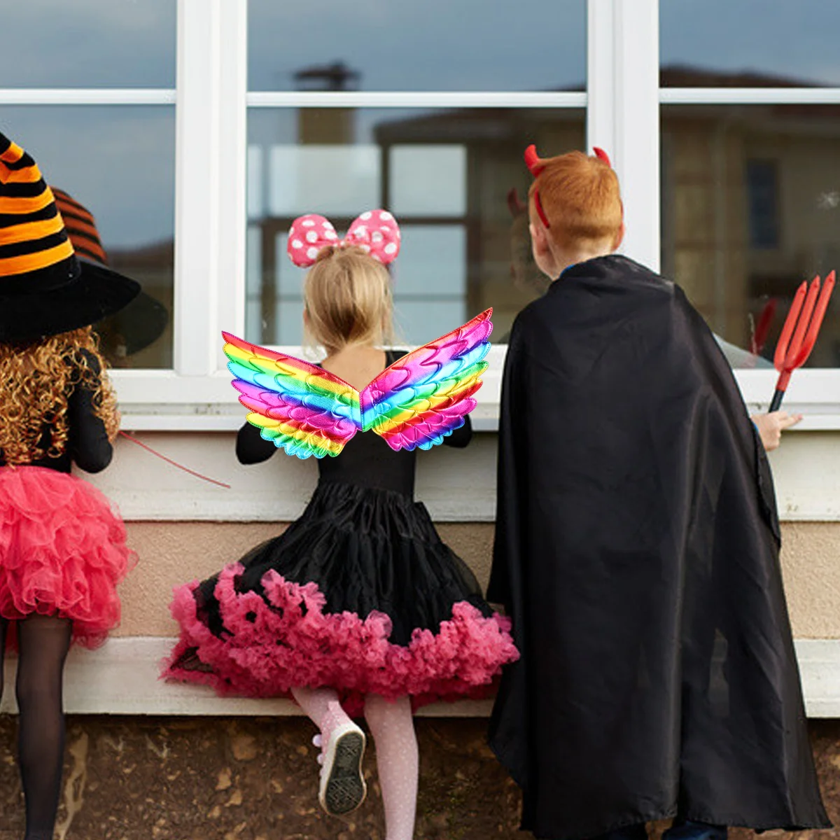 1 Set 2 Stuks Halloween Kind Performance Kostuum Cosplay Rekwisieten