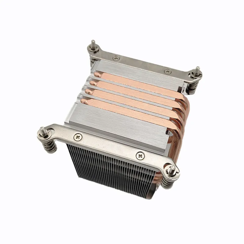 2011 115X 2U active desktop computer cpu radiator fan 4 heat pipe intel platform