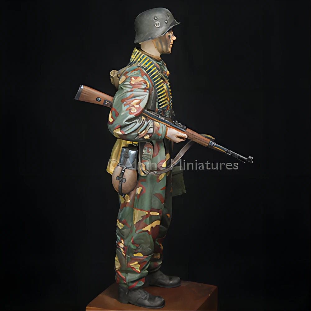 1/16 Resin Model Figure Kits GK , Military Theme，Unassembled And Unpainted,449C