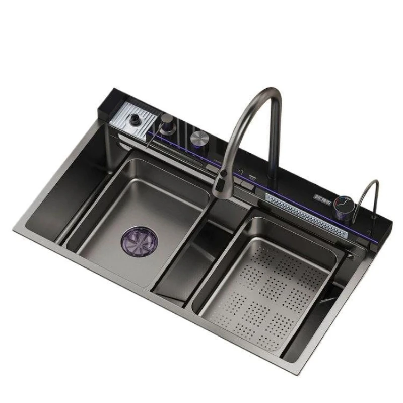 Kitchen Honeycomb 304 Sink Single Sink Digital