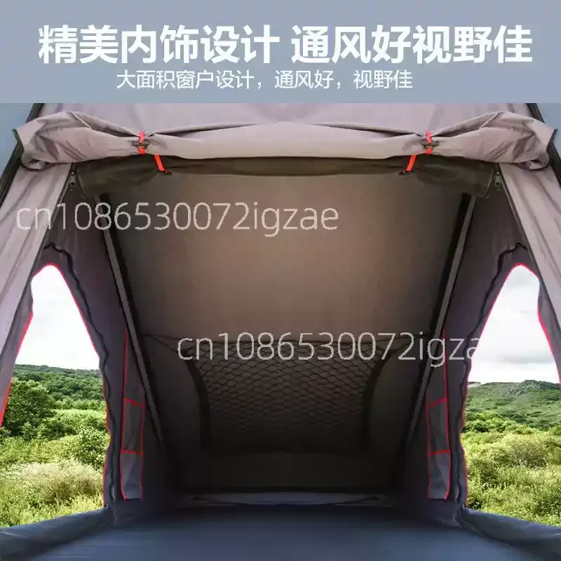 Hot Selling Cheap Traveling Waterproof Hard Shell Camp Outdoor Car Roof Top Tent with Aluminum Frame Customized