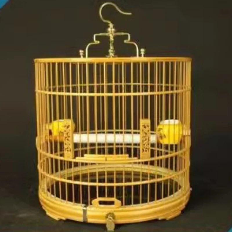 Small Wooden Birdcage Accessories Modern Passaros Feeder Bird House Parrot Palomas Canarios Nido Para Pajaros Pet Supplie CY50BC