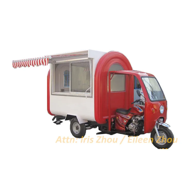 

Shawarma Food Van Conssion Food Truck Hamburger Electric Food Truck Catering Van