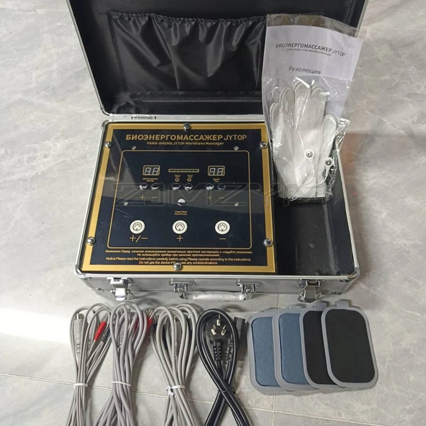 Portable Bioenergy Massage Machine Bioelectric Meridian Dredge Pulse Dds Bio Electric Body Massager Physiotherapy Instrument