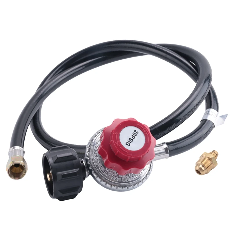

5FT High Pressure Propane Regulator Hose, QCC1 & 3/8In Female, Rubber Fit For Turkey