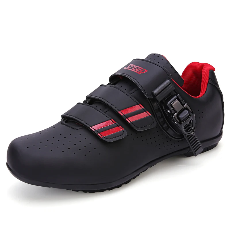 Men's Mountain Bike Shoes Riding Speed Sneakers Flats Road Riding Boots Clips Pedals Spd Mountain Bike Sneakers Women's Racing