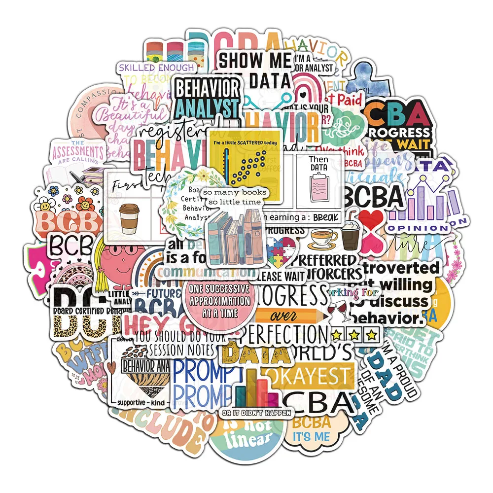 

Наклейки с граффити BCBA с надписью на английском языке, декоративные книги, чехлы для телефонов, ноутбуки, стаканы для воды, 50 шт.