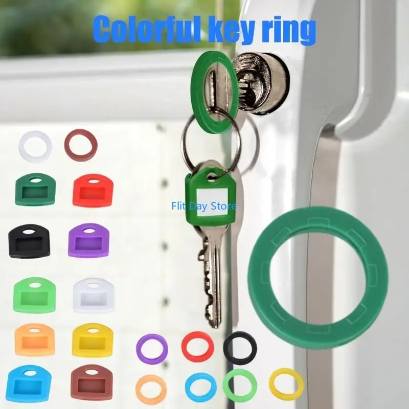 F92C Assorted Caps Идентификаторы обложки для эффективной функции управления ключами в различных цветах быстро легкий доступ