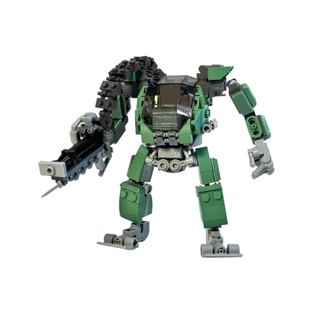 MOC Avatareds Movie AMP suit V3 Mech Building Blocks Model Helicopter Samson SA-2 Bricks RDA Matador Appa Toy for Children Gift